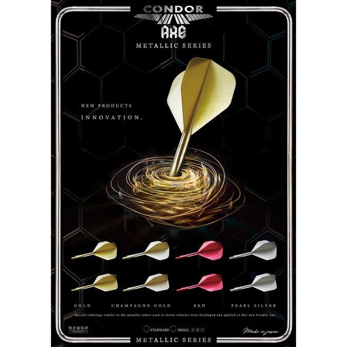 Condor - Axe Metalic - Gold - No2 - Flight System - Direct Darts - 4