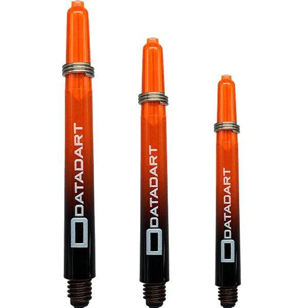 Datadart - Argon Polycarbonat Schwarz & Orange - Dart Shafts  - Direct Darts - 1