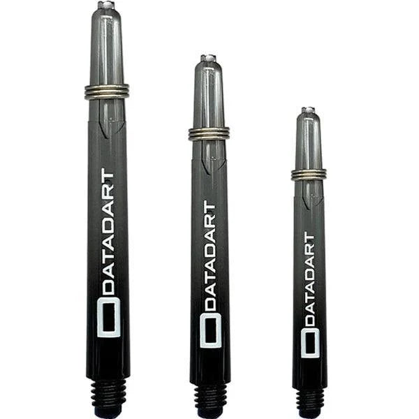 Datadart - Argon Polycarbonat Schwarz & Grau - Dart Shafts  - Direct Darts - 1