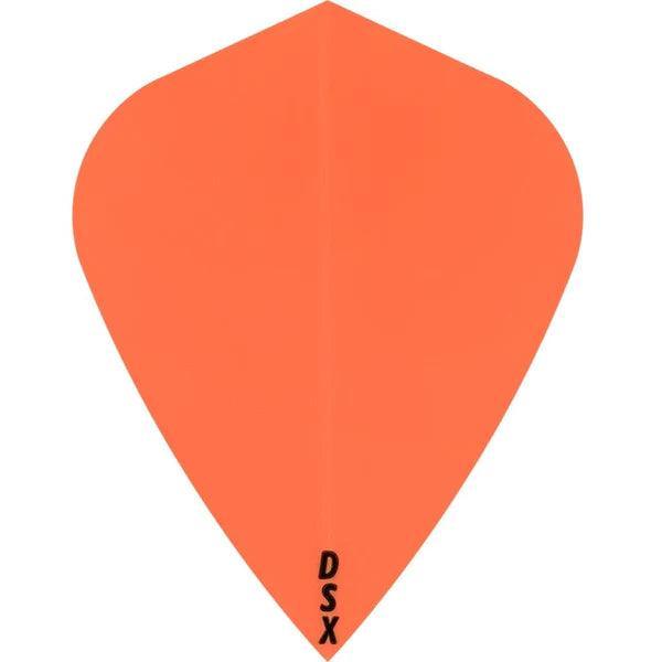 Designa - Dsx100 - Orange - Kite - 100 Micron - Dart Flights - Direct Darts - 1