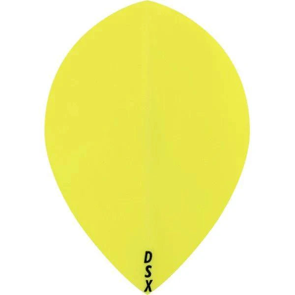 Designa - Dsx100 - Gelb - Pear - 100 Micron - Dart Flights - Direct Darts - 1
