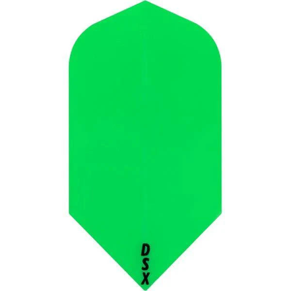 Designa - Dsx100 - Grün - Slim - 100 Micron - Dart Flights - Direct Darts - 1