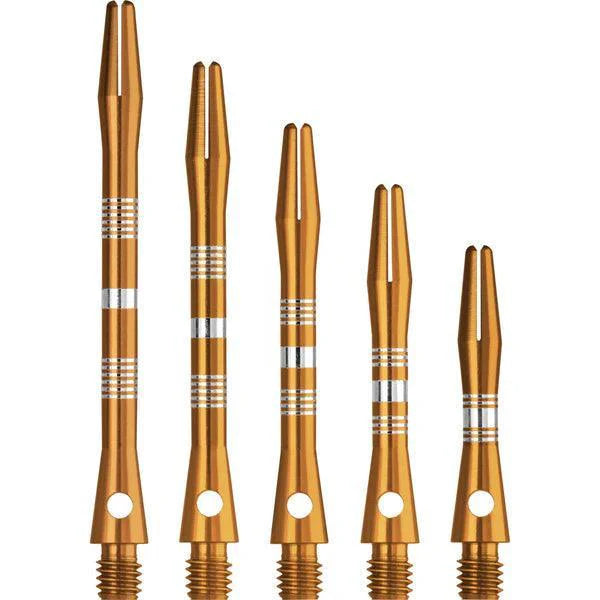 Designa - Multiline Aluminium Gold - Dart Shafts  - Direct Darts - 1