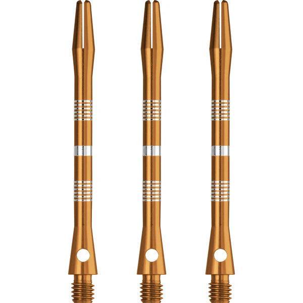 Designa - Multiline Aluminium Gold - Dart Shafts  - Direct Darts - 2
