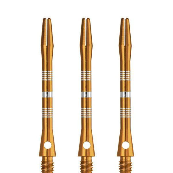Designa - Multiline Aluminium Gold - Dart Shafts  - Direct Darts - 3