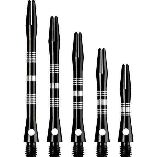 Designa - Multiline Aluminium Schwarz - Dart Shafts  - Direct Darts - 1