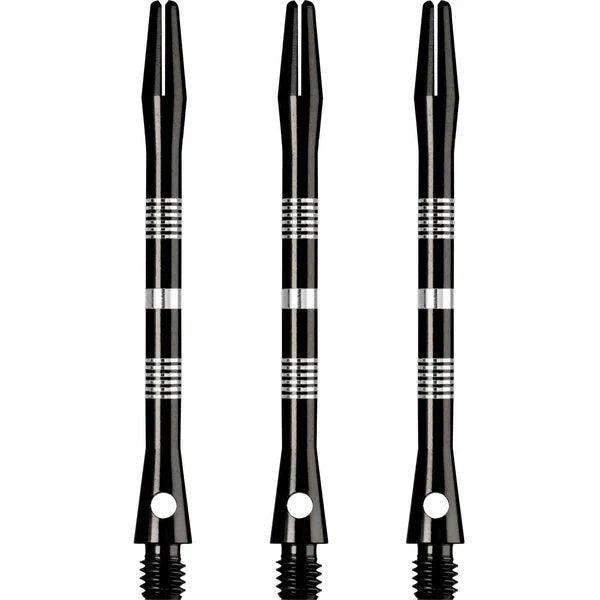 Designa - Multiline Aluminium Schwarz - Dart Shafts  - Direct Darts - 2
