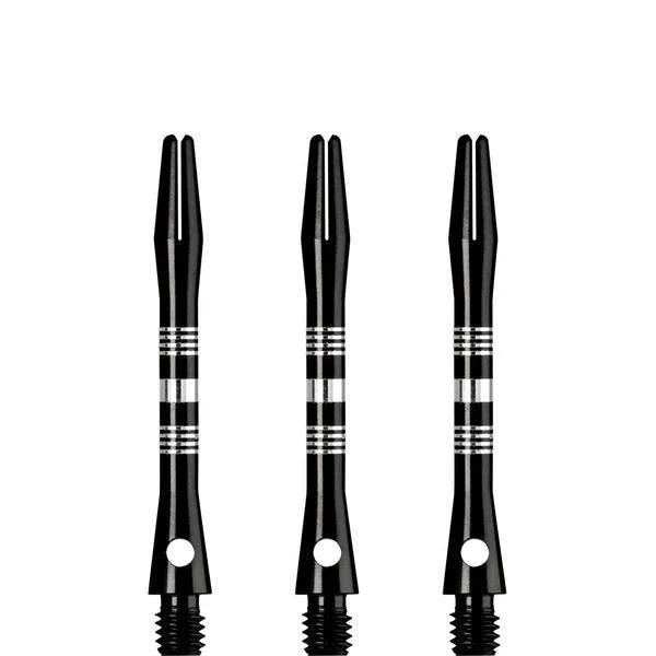 Designa - Multiline Aluminium Schwarz - Dart Shafts  - Direct Darts - 4
