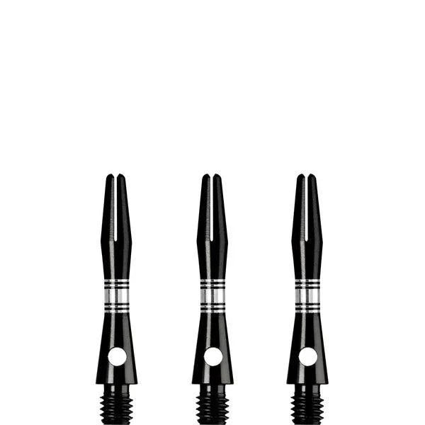 Designa - Multiline Aluminium Schwarz - Dart Shafts  - Direct Darts - 6