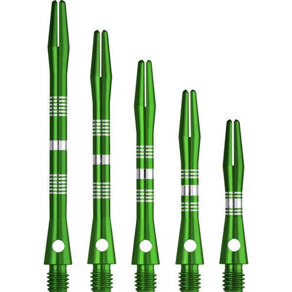 Designa - Multiline Aluminium Grün - Dart Shafts  - Direct Darts - 1