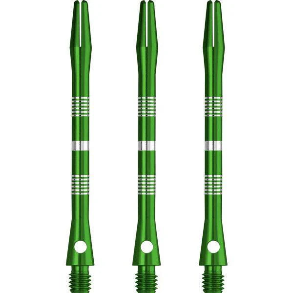 Designa - Multiline Aluminium Grün - Dart Shafts  - Direct Darts - 2