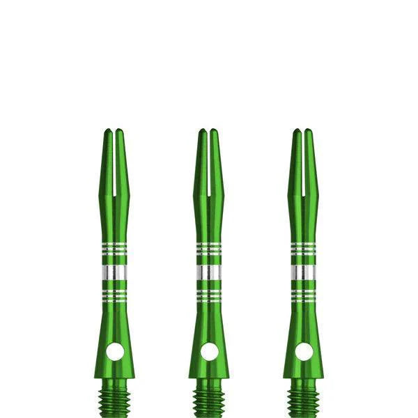 Designa - Multiline Aluminium Grün - Dart Shafts  - Direct Darts - 5