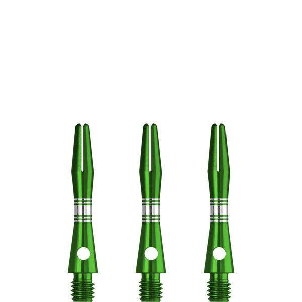 Designa - Multiline Aluminium Grün - Dart Shafts  - Direct Darts - 6