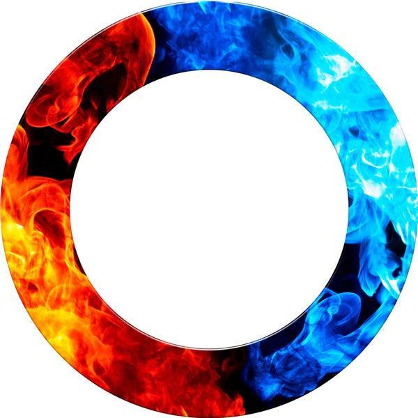 Designa - Feuer Und Eis - Dartboard Surround - Direct Darts - 1