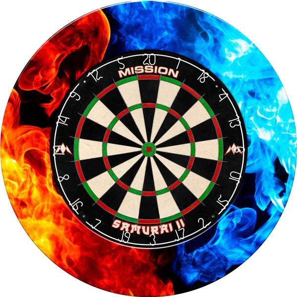 Designa - Feuer Und Eis - Dartboard Surround - Direct Darts - 2