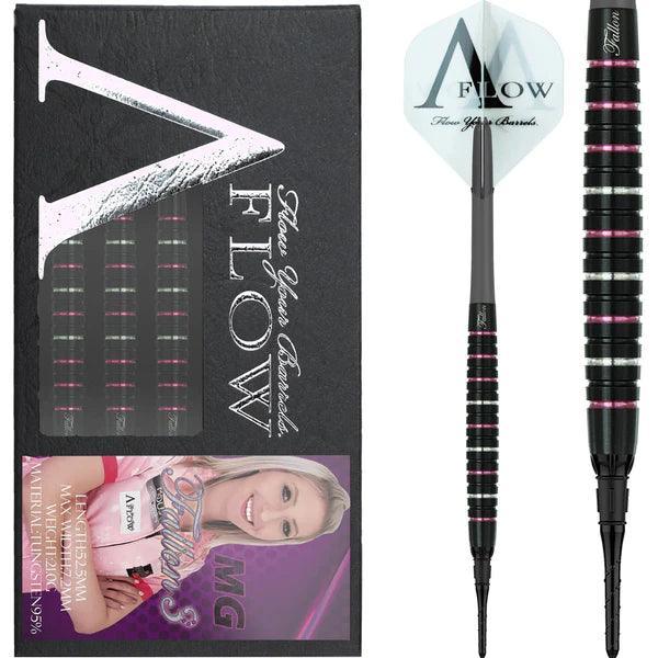 Dynasty - Black Line Ct - Fallon Sherrock 95% - Schwarz & Rosa - Softdarts - Direct Darts - 1