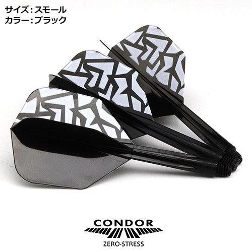 Condor - Zero Stress - Crack - Schwarz - No6 - Flight System - Direct Darts - 2