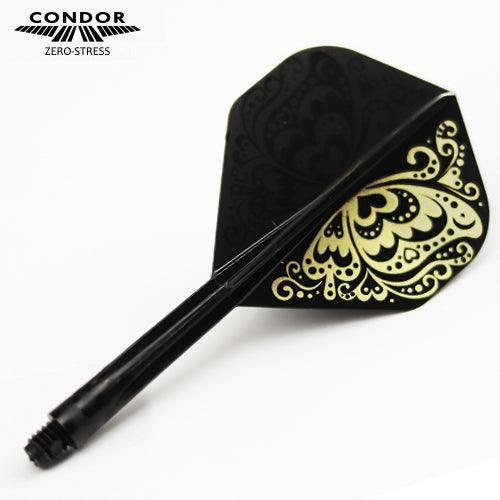 Condor - Zero Stress - Swallowtail - Schwarz - No2 - Flight System - Direct Darts - 1