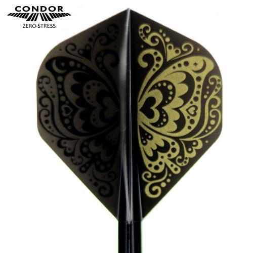 Condor - Zero Stress - Swallowtail - Schwarz - No2 - Flight System - Direct Darts - 2