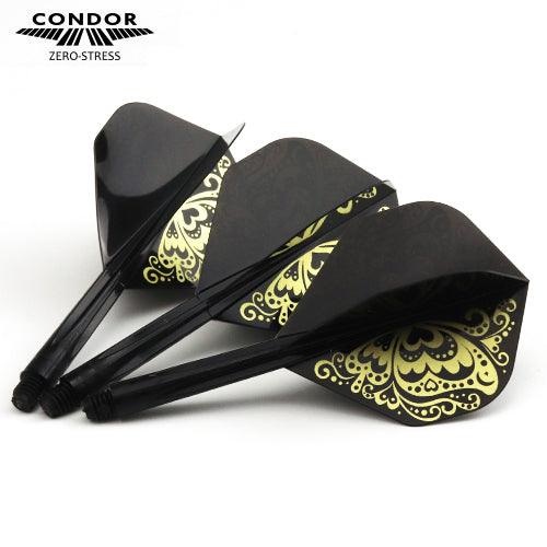 Condor - Zero Stress - Swallowtail - Schwarz - No2 - Flight System - Direct Darts - 3