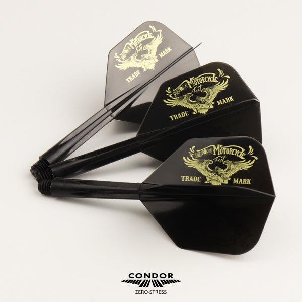 Condor - Zero Stress - West Bull L.A - Schwarz - No6 - Flight System - Direct Darts - 3