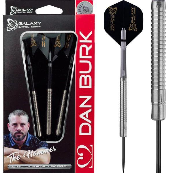 Galaxy - Dan Burk The Hammer Natural 90% - Steeldarts - Direct Darts - 1