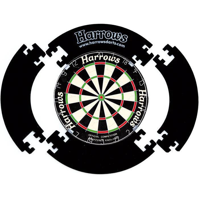 Harrows - 4 Teilig Schwarz - Dartboard Surround - Direct Darts - 1