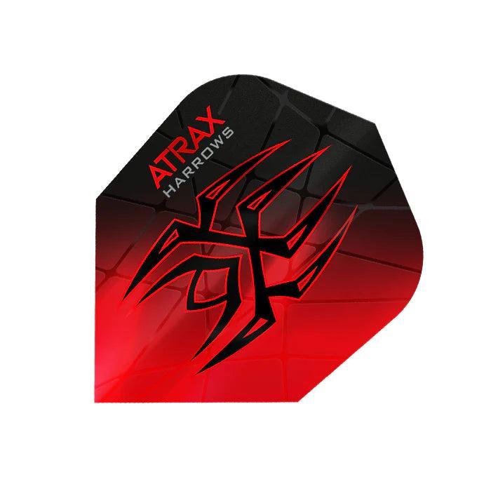 Harrows - Atrax Rot/Schwarz - Dart Flights - Direct Darts - 1