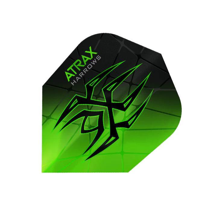Harrows - Atrax Grün/Schwarz - Dart Flights - Direct Darts - 1