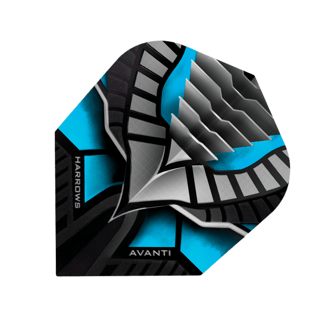 Harrows - Avanti Aqua - 100 Micron - Dart Flights - Direct Darts - 1
