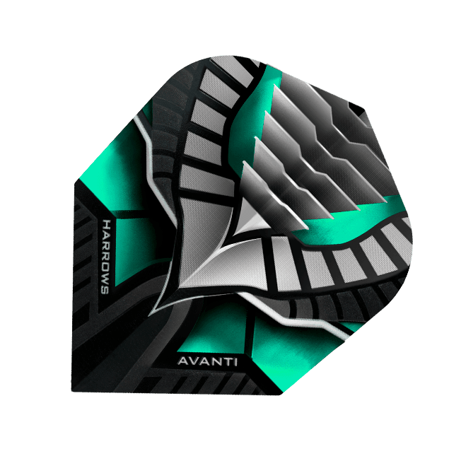 Harrows - Avanti Jade -100 Micron - Dart Flights - Direct Darts - 1