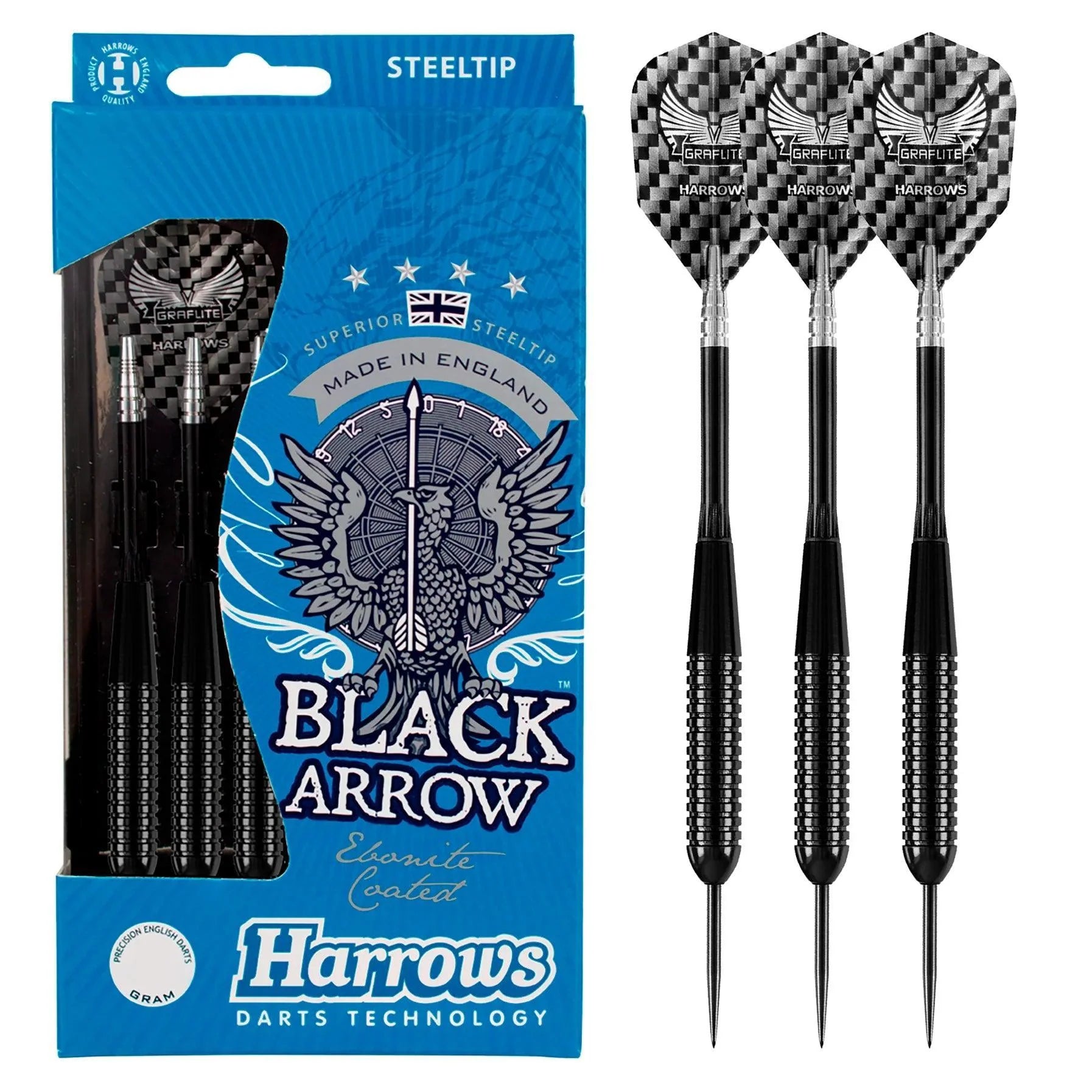 Harrows - Black Arrow 21 G - Steeldarts - Direct Darts - 2