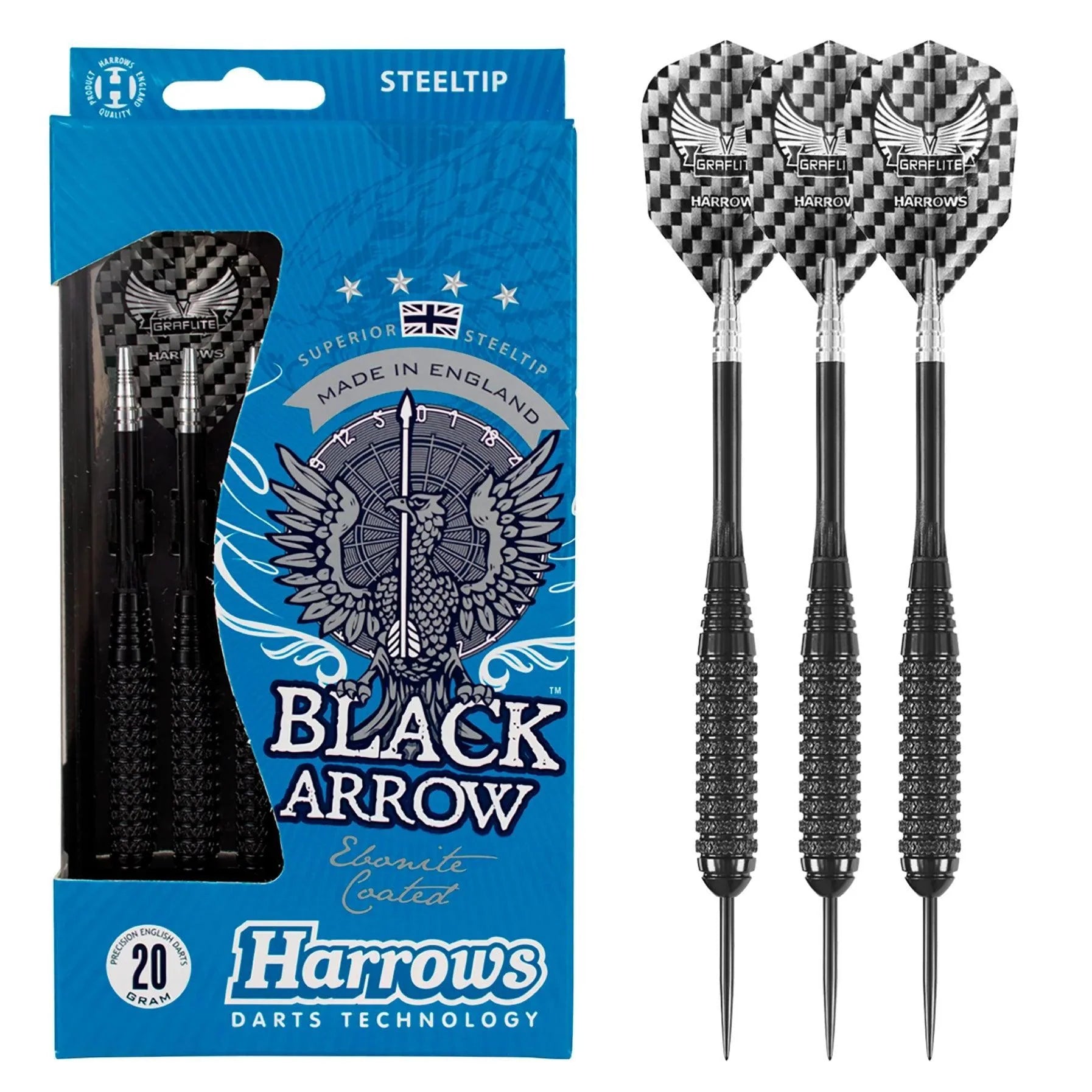 Harrows - Black Arrow 23 G - Steeldarts - Direct Darts - 2