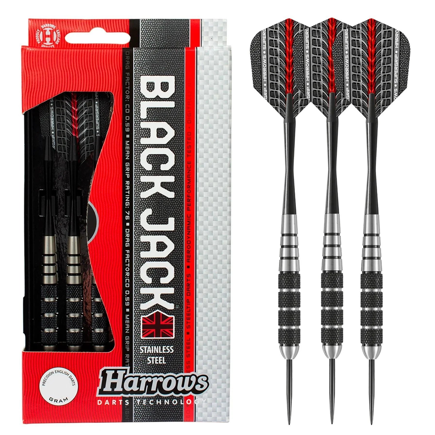 Harrows - Black Jack - Steeldarts - Direct Darts - 2