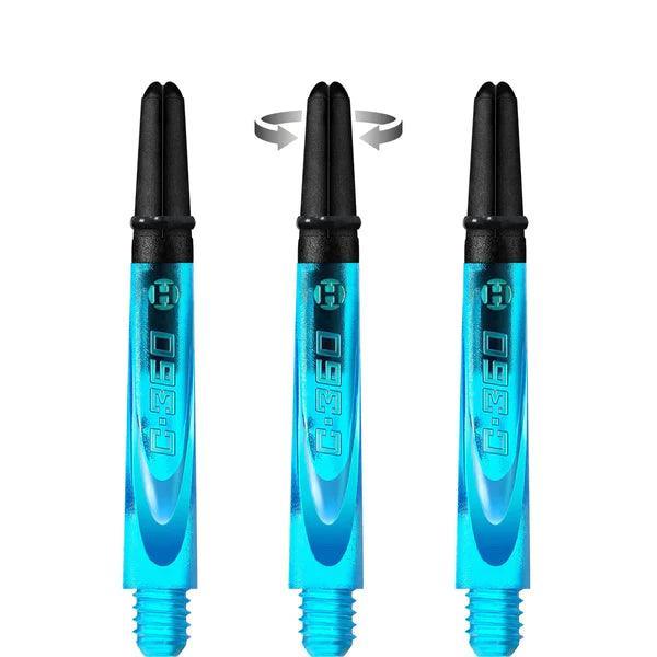 Harrows - Carbon 360 Aqua - Dart Shafts  - Direct Darts - 3