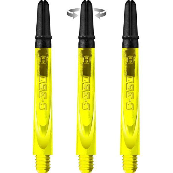 Harrows - Carbon 360 Gelb - Dart Shafts  - Direct Darts - 2