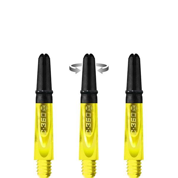 Harrows - Carbon 360 Gelb - Dart Shafts  - Direct Darts - 4