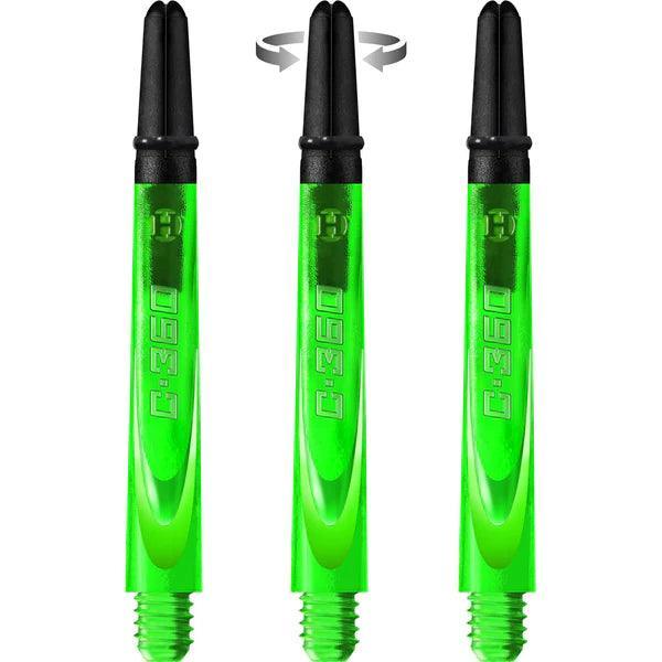 Harrows - Carbon 360 Grün - Dart Shafts  - Direct Darts - 2