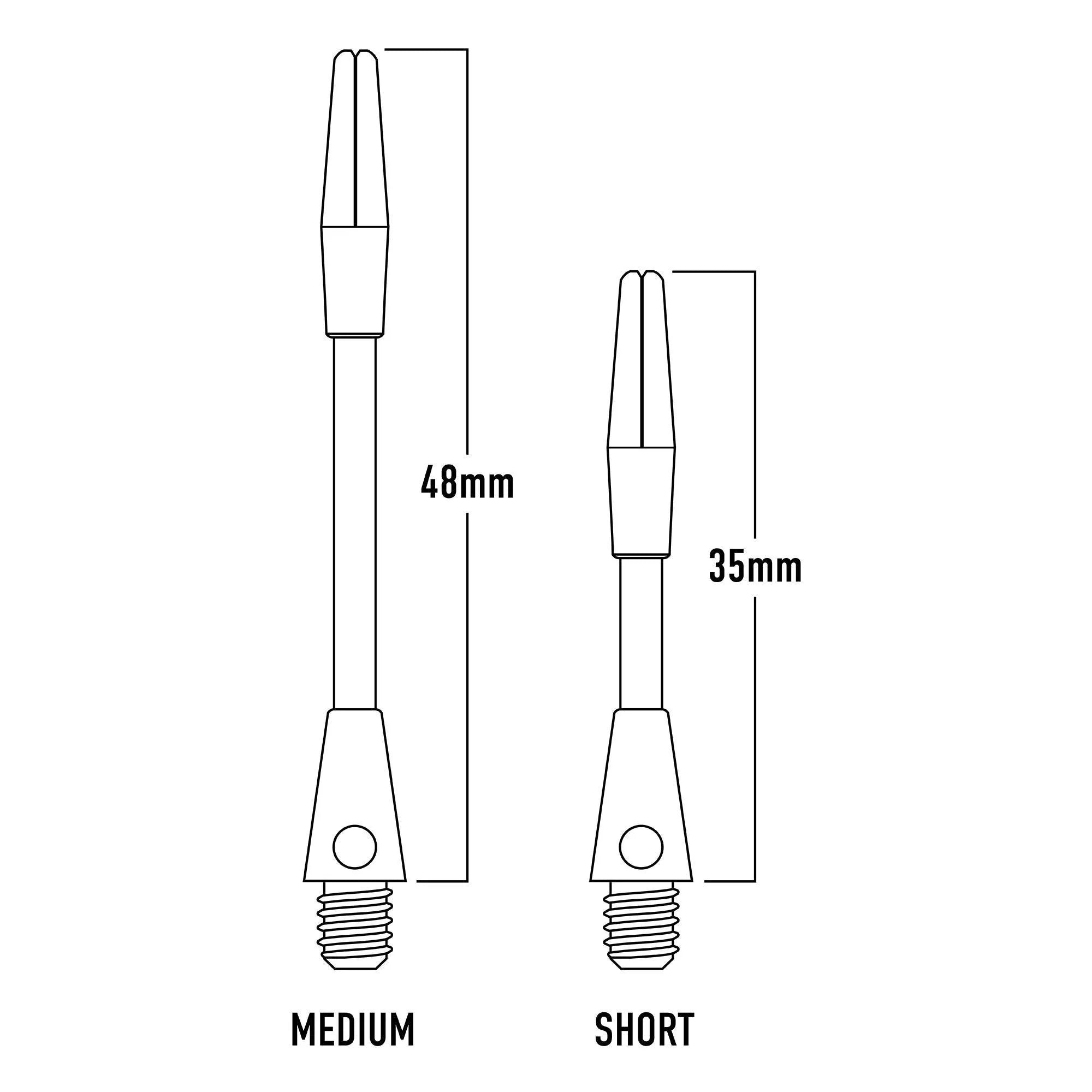 Harrows - Carbon Plus - Dart Shafts  - Direct Darts - 2