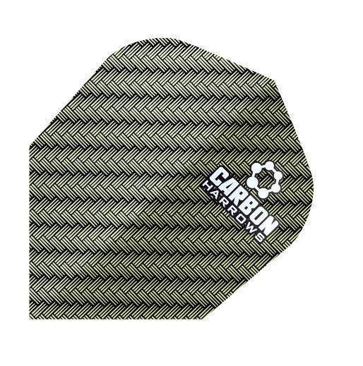 Harrows - Carbon Grün -100 Micron - Dart Flights - Direct Darts - 1