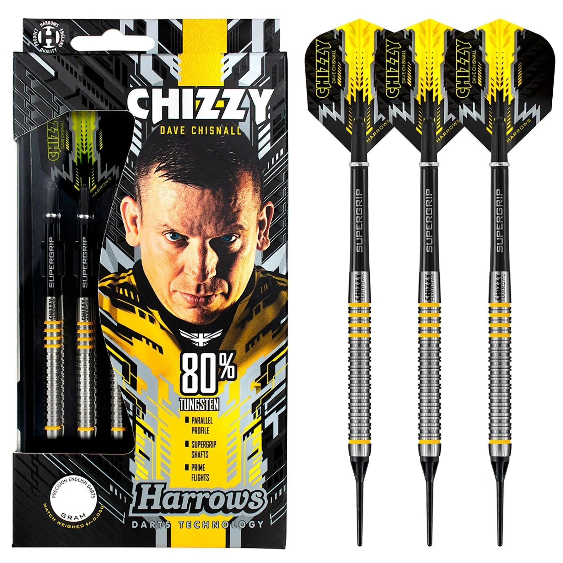 Harrows - Chizzy 80% - Softdarts - Direct Darts - 2