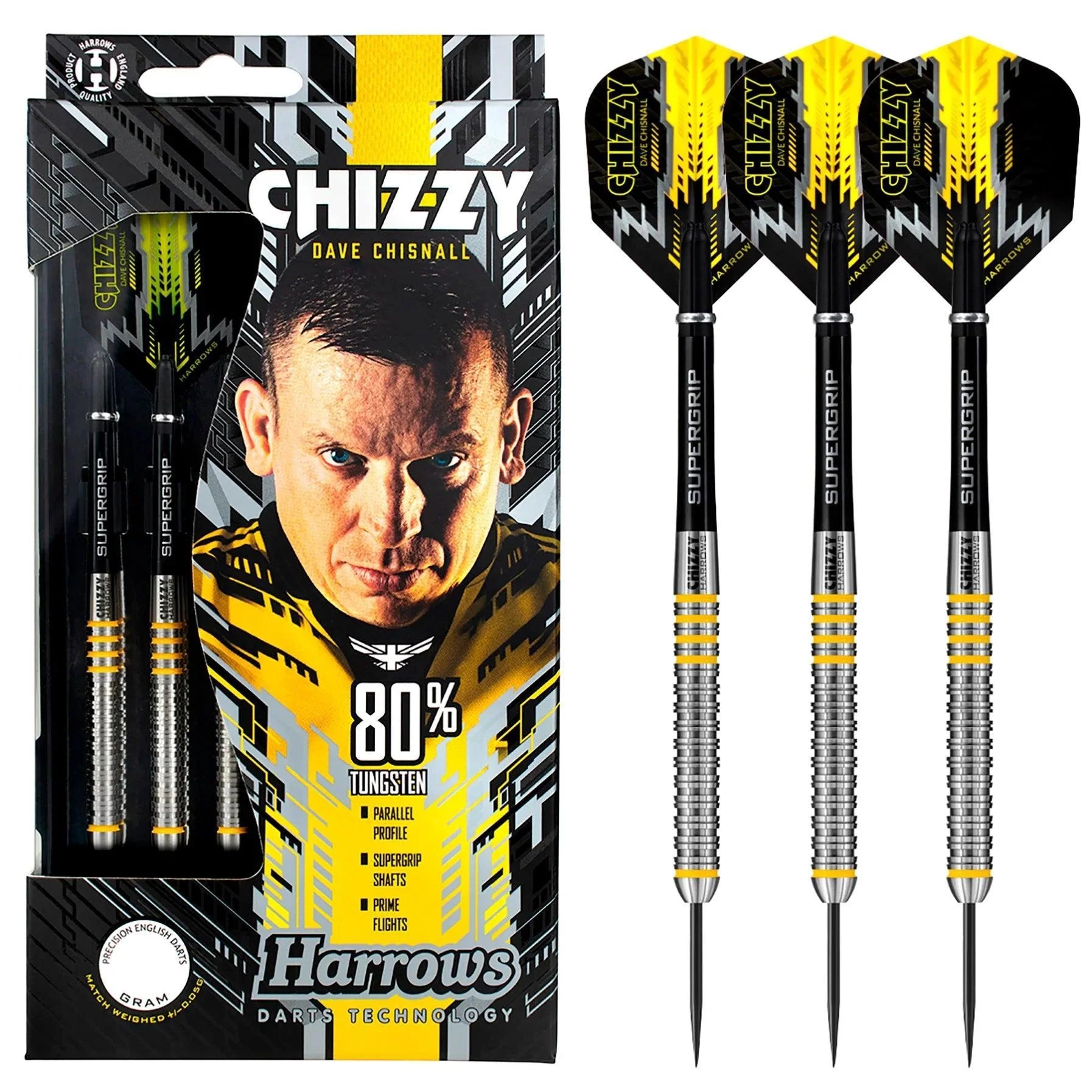 Harrows - Chizzy 80% - Steeldarts - Direct Darts - 2
