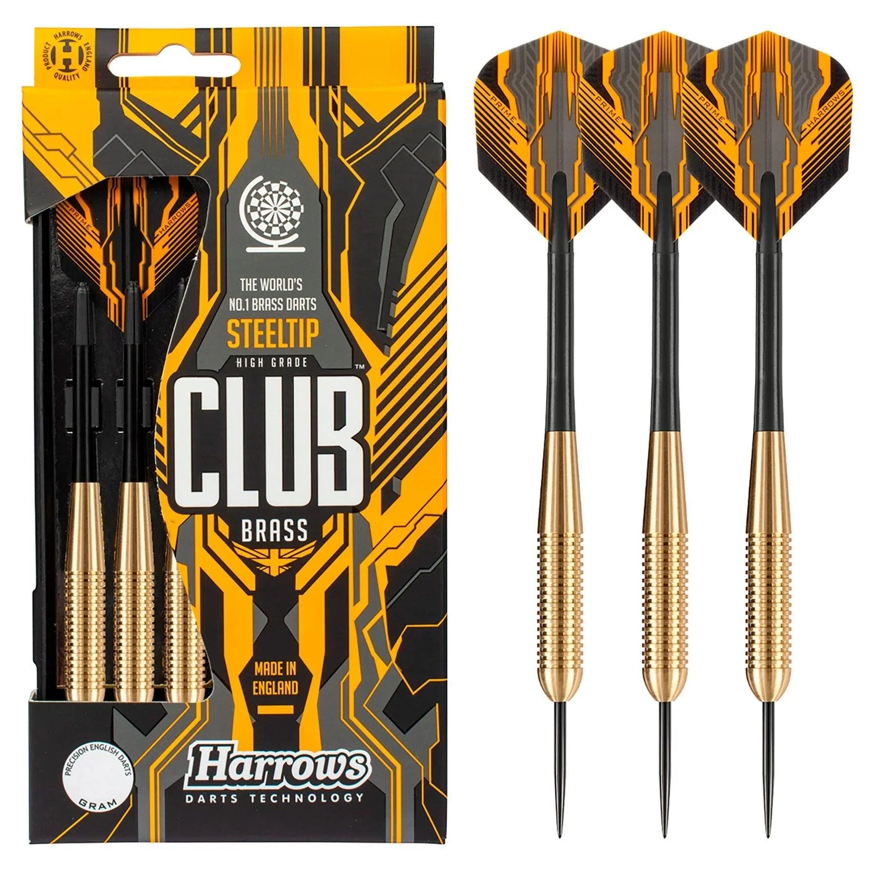 Harrows - Club Brass 19Gr - Steel - Direct Darts - 2