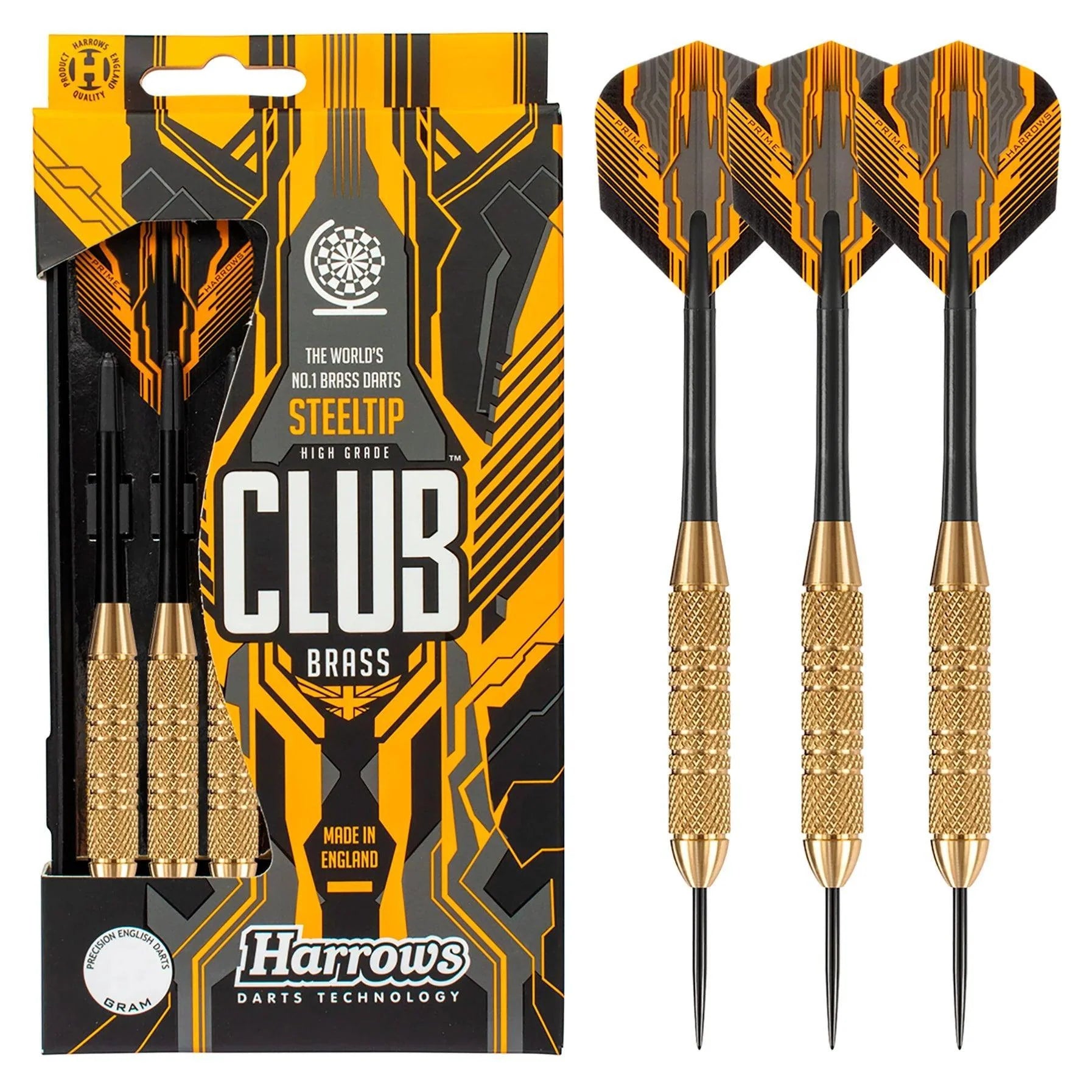 Harrows - Club Brass 28Gk - Steeldarts - Direct Darts - 2