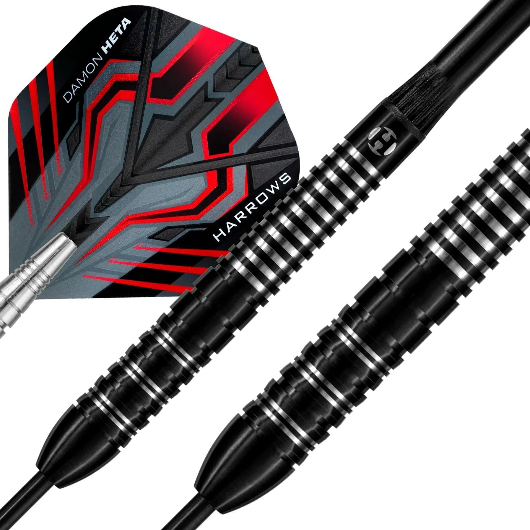 Harrows - Damon Heta 90% Black - Steeldarts - Direct Darts - 3