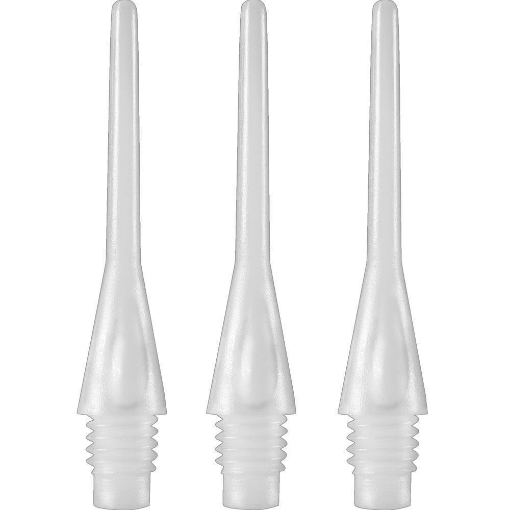 Harrows - Dimple Spitzen 2Ba Weiß - 300 Pc Clam - Softdart Spitzen - Direct Darts - 1