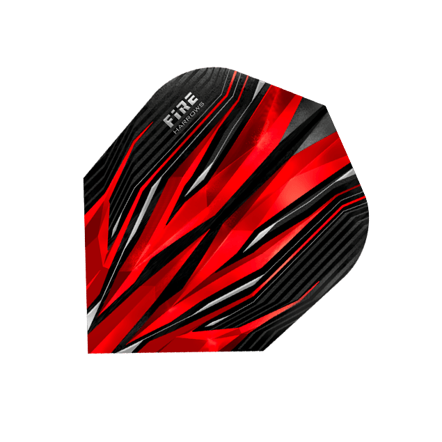 Harrows - Fire Rot - 100 Micron - Dart Flights - Direct Darts - 1