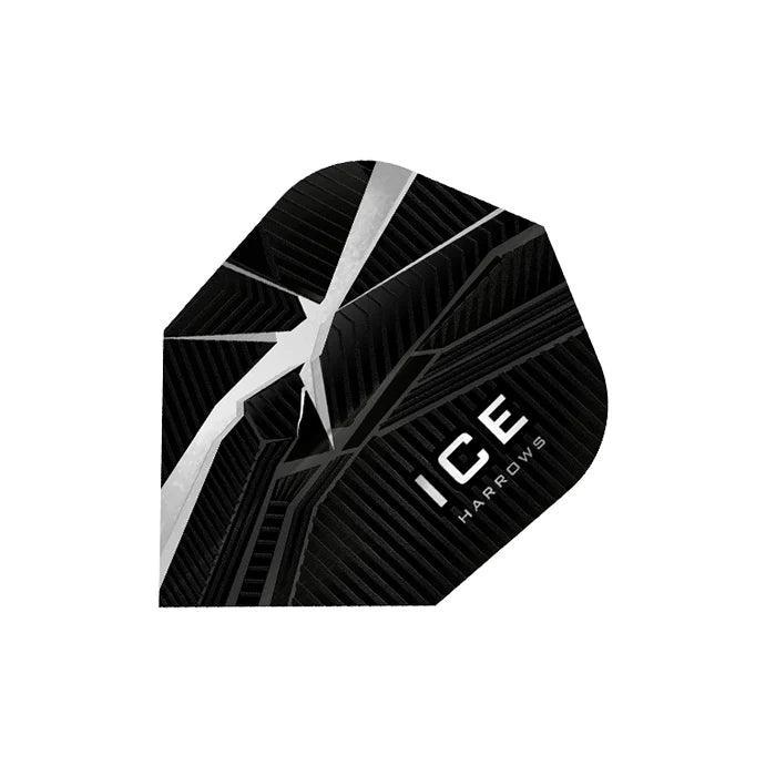 Harrows - Ice Recut Grau - 100 Micron - Dart Flights - Direct Darts - 1