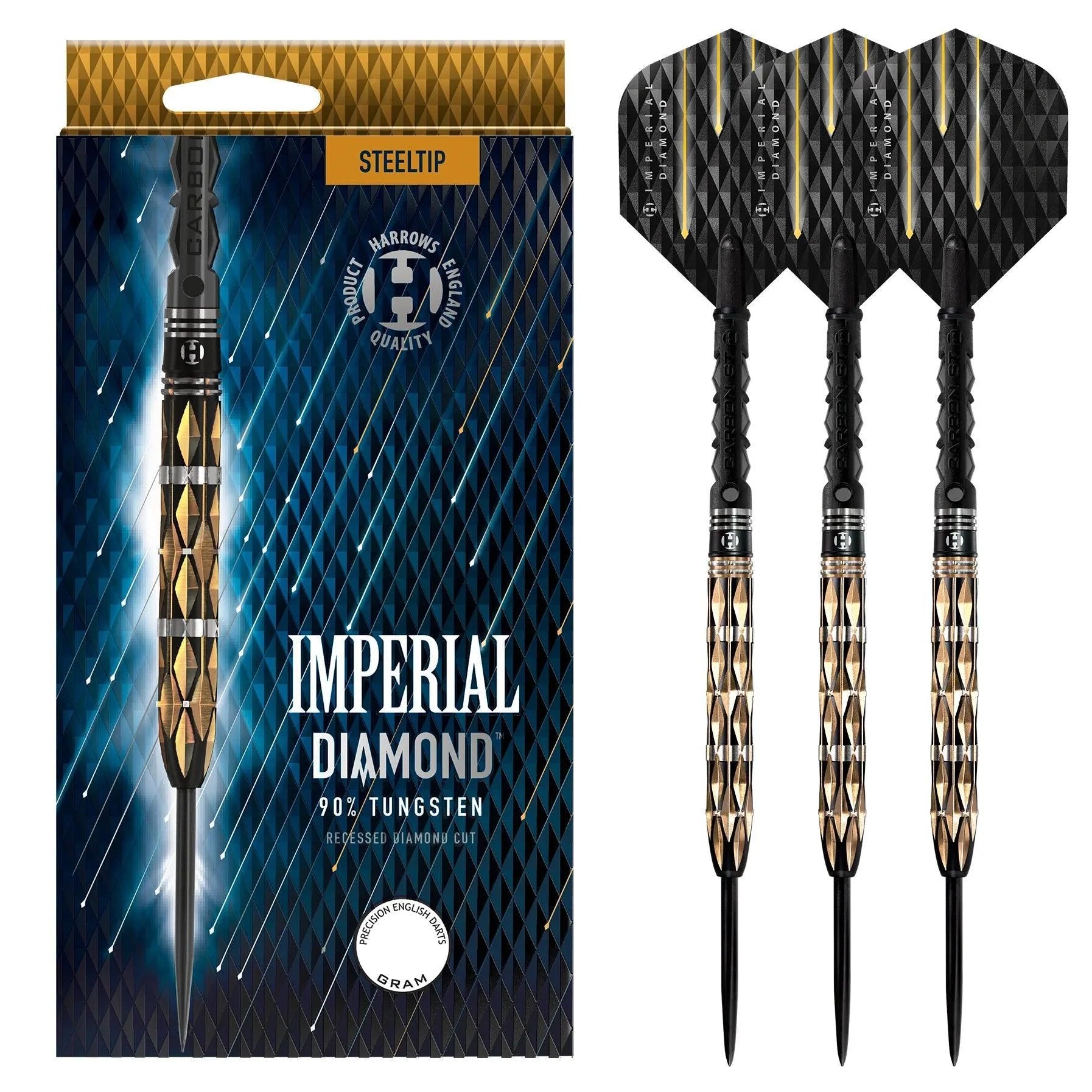 Harrows - Imperial Diamond 90% - Steeldarts - Direct Darts - 2