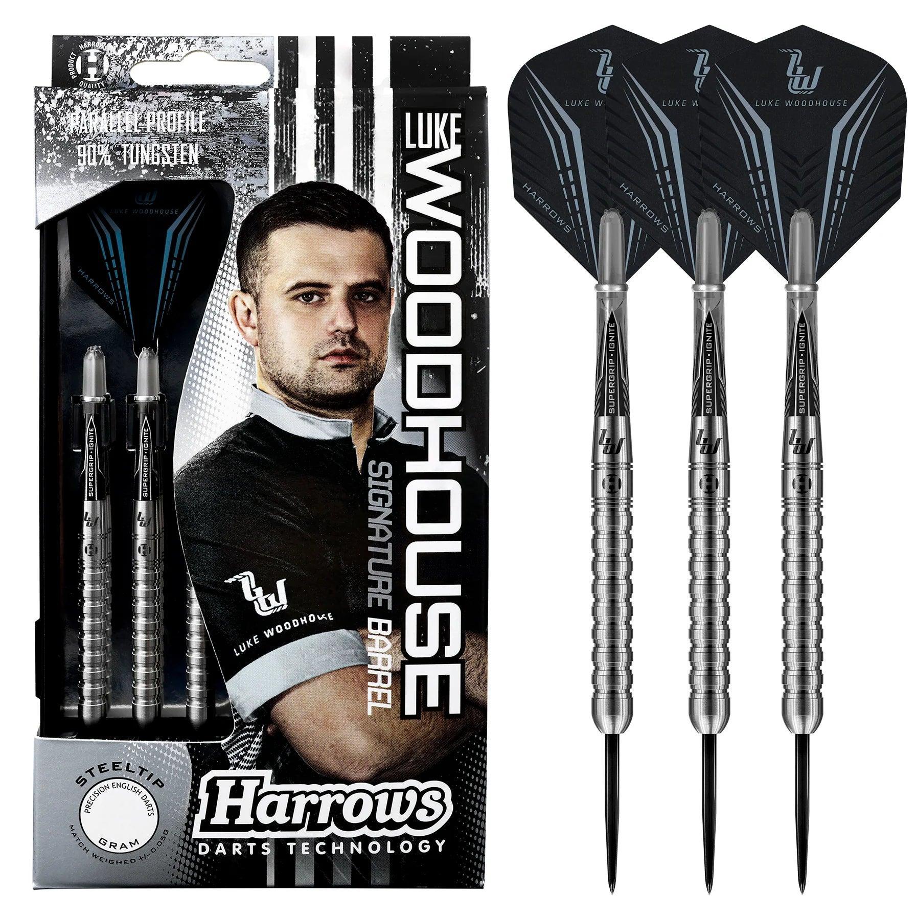 Harrows - Luke Woodhouse 90% - Steeldarts - Direct Darts - 2
